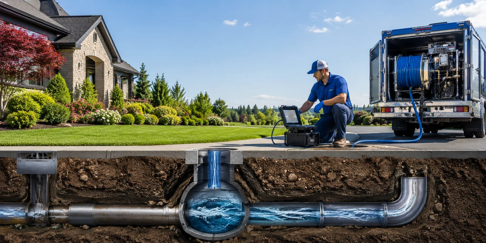 Drainage restoration information for Belington, WV
